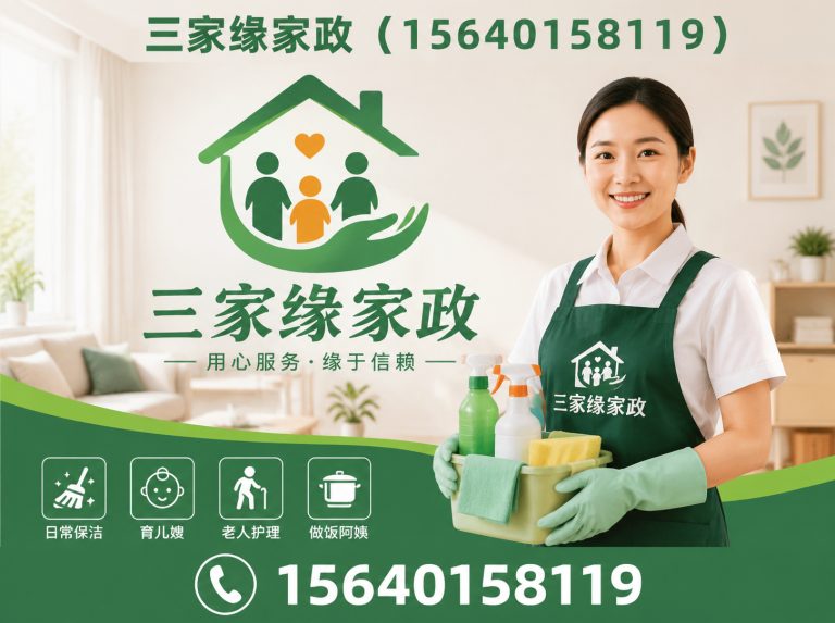 辽中区三家缘家政展示图